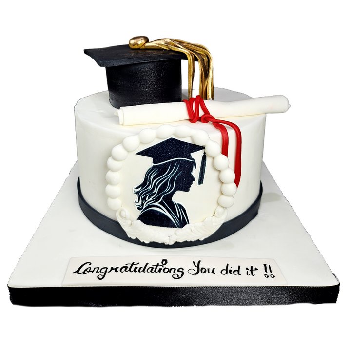 Graduation Cake For Her | Kool Cakes