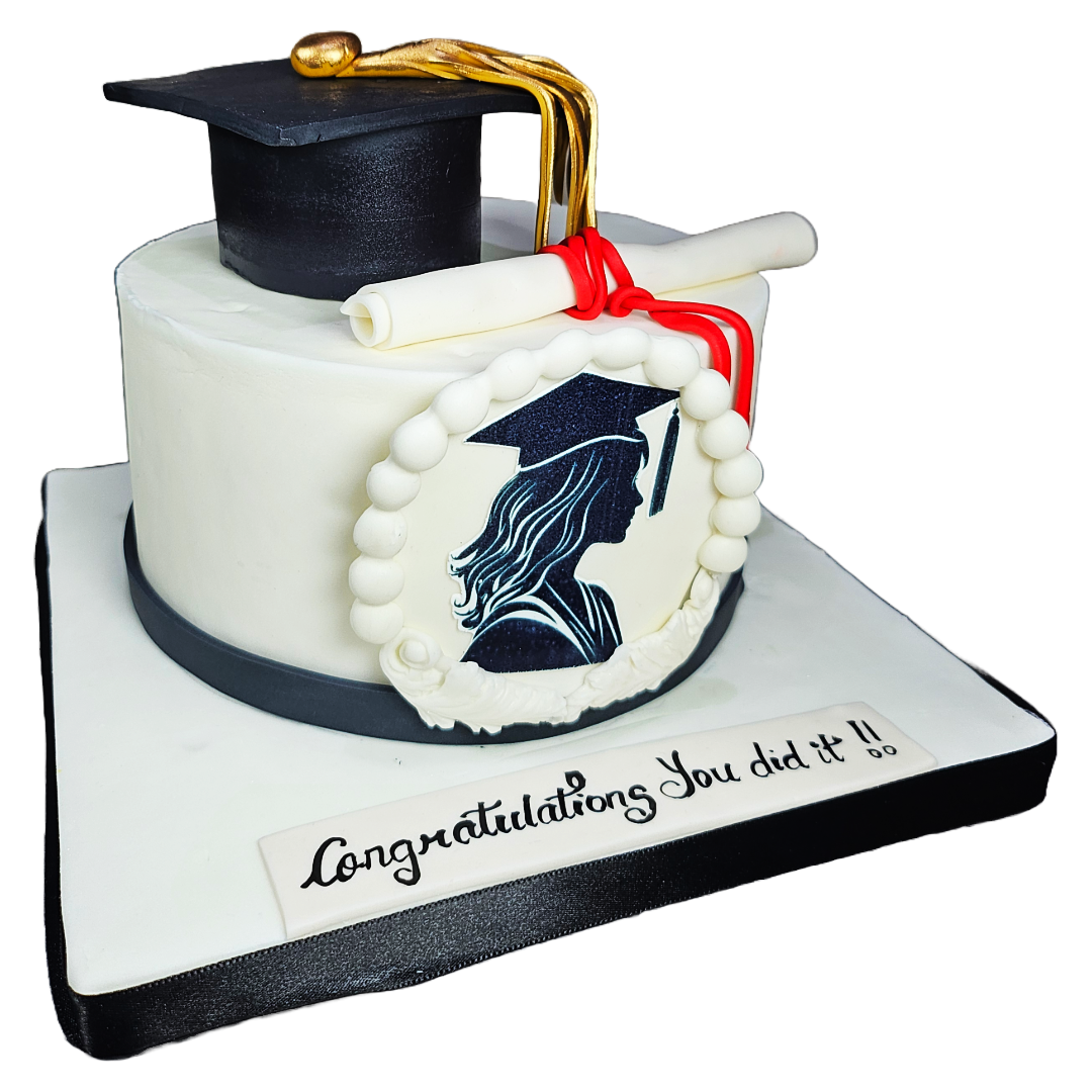 Graduation Cake For Her | Kool Cakes