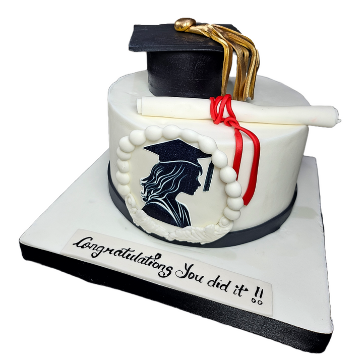 Graduation Cake For Her | Kool Cakes